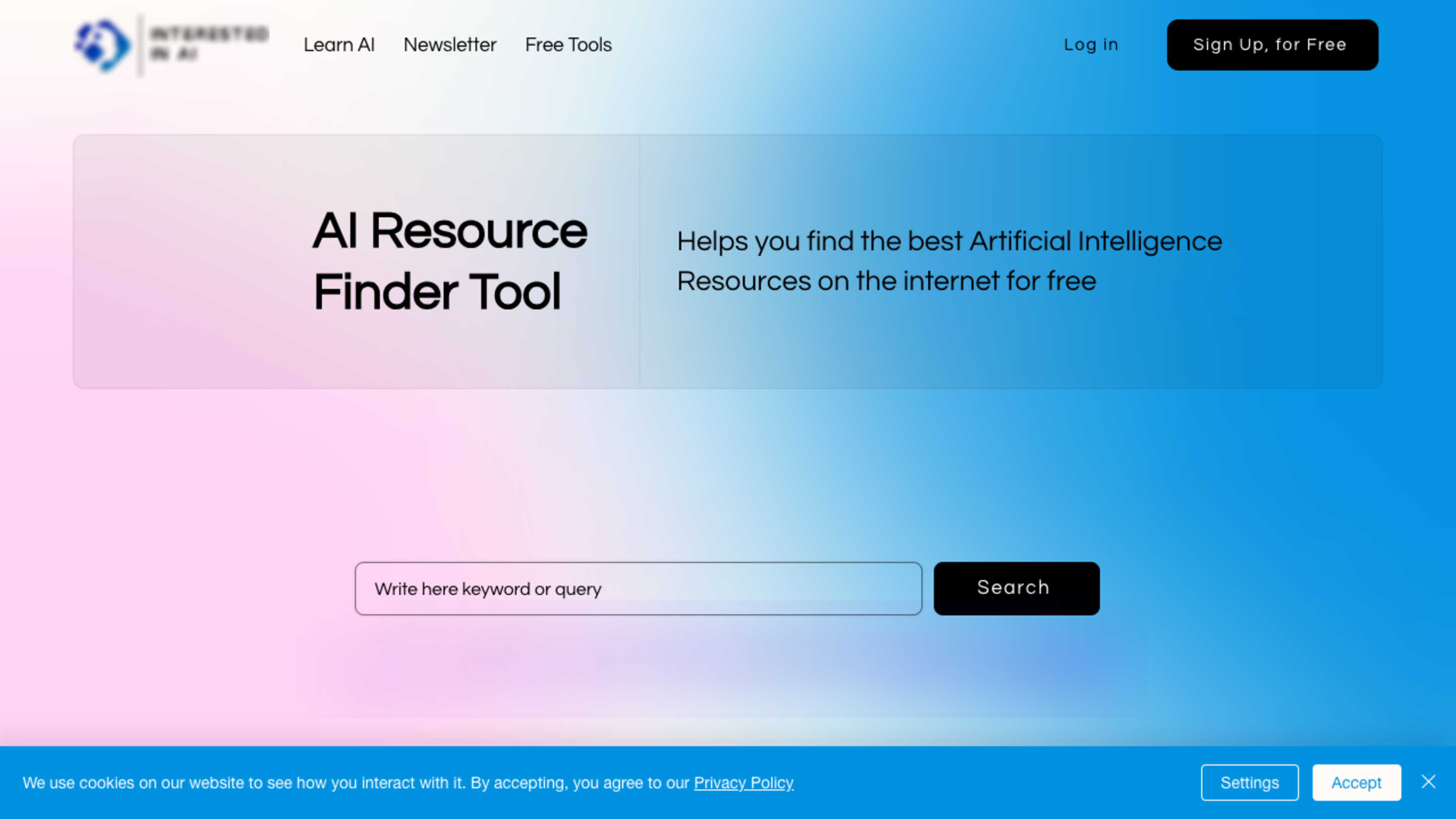 L'outil de Recherche de Ressources IA : Trouvez Facilement les ...