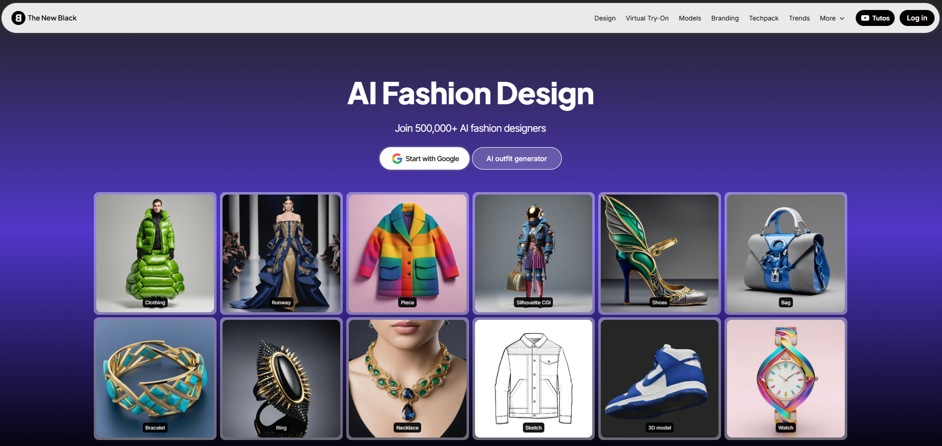 The New Black : IA designs vêtements mode virtual try-on trend ...