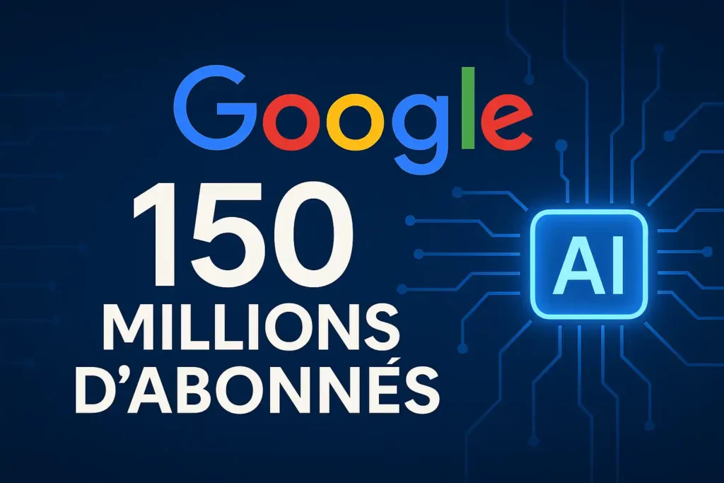 Google 150 millions aboonés
