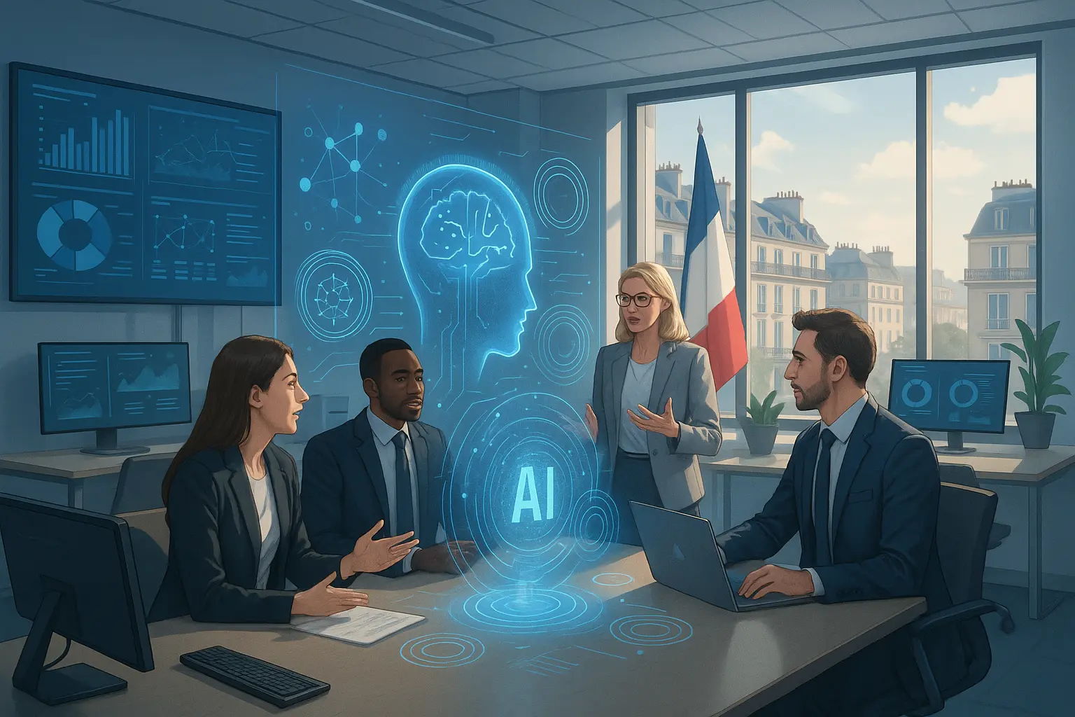 Entreprises françaises et intelligence artificielle : l'adaptation ou ...