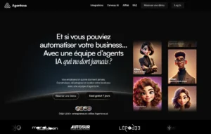 Agentova - Une armée d'agents IA