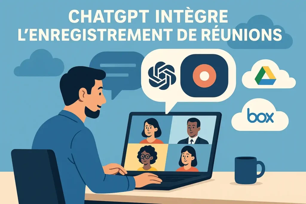 ChatGPT réunions google drive