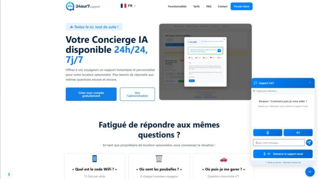 24sur7support-screenshot-home-page