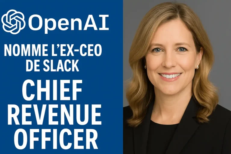 OpenAI recrute ceo Slack